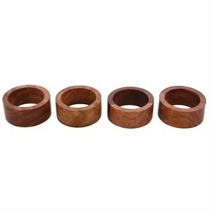 Mesa decoración del hogar utensilios de cocina servilletero restaurantes para servilletero de madera hecho a mano multiusos - Product Image 4