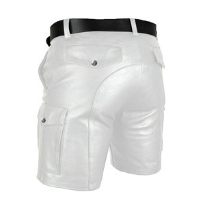 Pantalones Cortos de Cuero para Hombre de Alta Calidad, Más Vendidos, Precio Razonable, Uso Casual, Pantalones Cortos de Cuero para Hombre en Oferta para Venta en Línea - Product Image 3