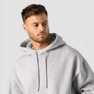 100% Cotton <b>Thermal</b> Training <b>Hoodie</b> for <b>Men</b> Winter Workouts Puff Printing Essential for Cold Weather Exercise Keeps You Warm - Product Image 4