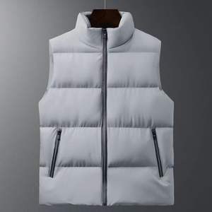 Veste en duvet grande taille sans manches pour hommes la plus vendue veste en duvet d'hiver la plus vendue - Product Image 2