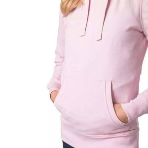 Sudadera con capucha de algodón orgánico para mujer, de Color liso, ropa para Parte Superior Femenina, con logotipo personalizado, 2022 - Product Image 5