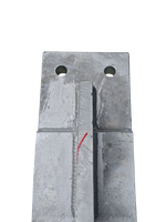 Support en tôle sur mesure en acier galvanisé à chaud ou aluminium, découpe laser, soudage, pliage OEM, composant de support