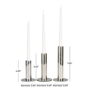 New Arrival Home Decorative <b>Candlesticks</b> Set of 3pcs Handcrafted Metal Luxury Candle Holder Direct Buy From Indian Exporter - Product Image 5
