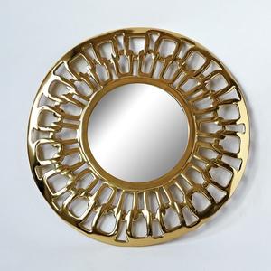 Home Decor Design Indoor Wall <b>Mirror</b> Leave Design Classic And Modern Decor <b>Mirror</b> Multiple Finishing Designs - Product Image 2