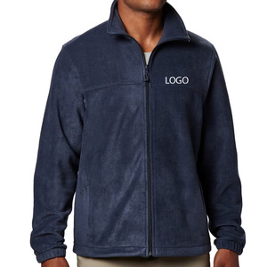 Veste pour homme à prix avantageux, manches longues, service OEM, prix de gros, col montant avec fermeture éclair et poche avant, logo personnalisé - Product Image 1