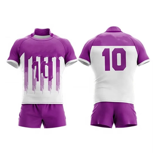 Haute qualité vêtements de sport uniforme équipe de Football américain uniformes grande taille hommes personnalisé équipe conception court été respirant - Product Image 1