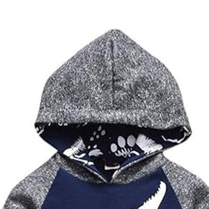 Gran oferta, chándal personalizado para niños y niños con logotipo personalizado, traje de invierno informal de algodón y poliéster transpirable de diseño sólido - Product Image 2