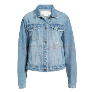 Vestes en jean pour femmes avec poches avant, décontractées, unies, manches longues, de bonne qualité - Product Image 6