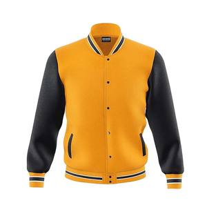 Servicio OEM buena chaqueta de grafiti de alta calidad para hombre chaqueta de béisbol venta superior chaqueta universitaria - Product Image 3