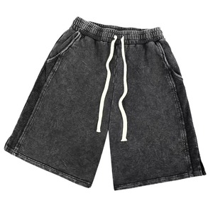 2025/2026 été lavage à l'acide deux pièces ensemble court vêtements pour hommes en gros Shorts et ensembles de t-shirts ensembles de t-shirts deux pièces pour hommes - Product Image 5