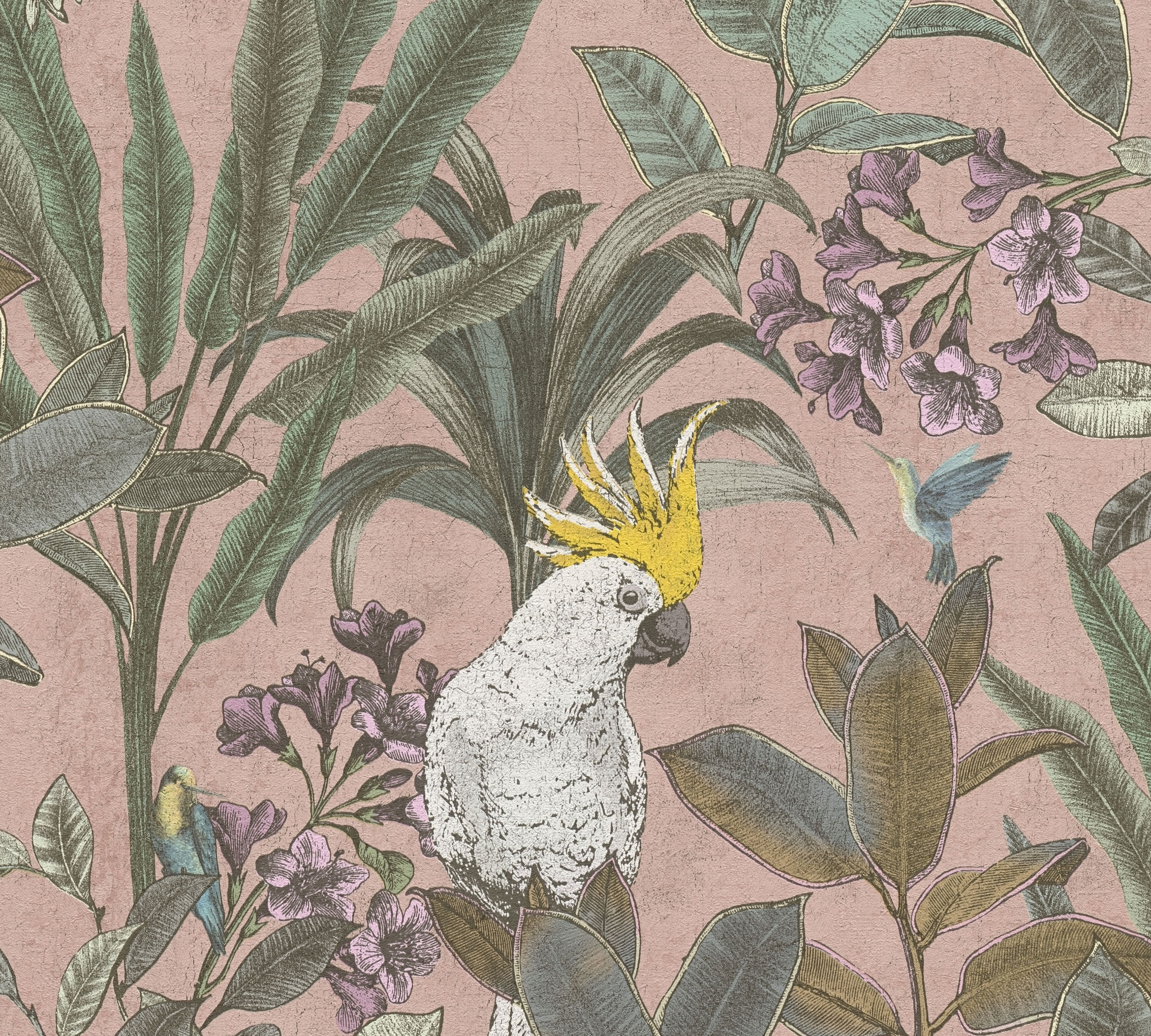 pink green violet yellow