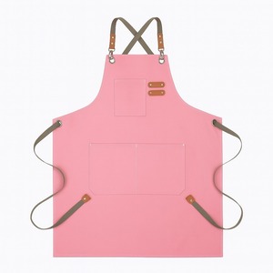Tablier en toile robuste personnalisé, réutilisable, imperméable, résistant à l'huile, réglable et lavable pour la cuisine, le travail du bois et le barista - Product Image 1