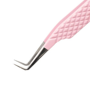 Gran oferta, pinzas de punta de fibra de extensión de pestañas mate populares, gran oferta, proveedores de fábrica antiestáticos, pinzas puntiagudas - Product Image 4