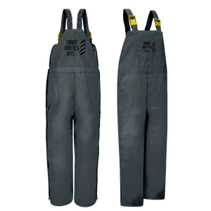 Ensemble de vêtements de travail industriels confortables et durables bavoir en polyester imperméable et chemise boutonnée avec col rond Logo personnalisé - Product Image 4