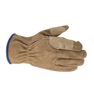 Guantes de trabajo de cuero de seguridad con logotipo personalizado a bajo precio, guantes de trabajo de cuero para hombre hechos en Pakistán - Product Image 4