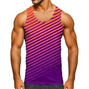 Camiseta sin Mangas de Alta Calidad para Hombre, Talla Grande, Transpirable, de Secado Rápido, para Gimnasio - Product Image 3