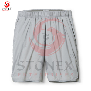 Pantalones cortos unisex suaves de algodón para correr, elásticos, cómodos, informales, con cintura media, ideales para entrenamientos, ropa de verano - Product Image 1