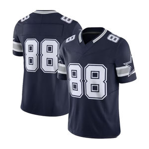 Maillot de football américain à manches courtes de haute qualité, nouveau design, vêtements de sport respirants, maillots à prix avantageux - Product Image 5