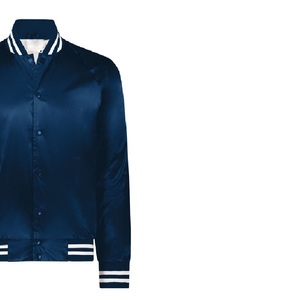 Streetwear décontracté de logo personnalisé de super qualité Veste de vol Vente en gros Bomber Doublure en satin Blouson bombardier respirant - Product Image 5