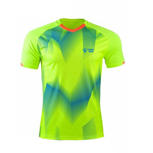 Camiseta de Fútbol Personalizada para Hombre, Transpirable, Ligera, de Secado Rápido, 100% Poliéster, para Entrenamiento y Deportes - Product Image 1