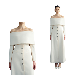 สไตล์สตรีเสื้อผ้าเดรสแฟชั่น Designer Layla ชุดเรยอนสไตล์ใหม่ผ้าสแปนเด็กซ์แฟชั่นที่ยั่งยืน - Product Image 1