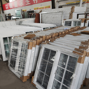 Hiện đại bền lưới tản nhiệt thiết kế uPVC kính đôi tác động Windows cho ngôi nhà tùy chỉnh Nordic bên ngoài <span class=keywords><strong>PVC</strong></span> cửa sổ trượt - Product Image 2