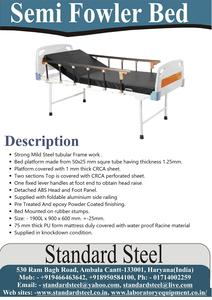 ISO Certificado de dos secciones Manual Ajustable Acero Metal Hierro Cuna Hospital Cuidado del paciente Muebles Cama - Product Image 4