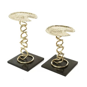Belle fabrication artisanale décorative tasse gâteau support mariage et fête utilisé meilleure vente doré - Product Image 4