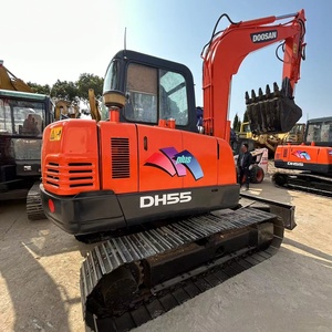 Doosan รถขุดตีนตะขาบ DH55เกาหลีชุด DH50รถขุดมือสองสภาพดี - Product Image 1
