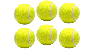 Juego de pelotas de tenis hechas de goma, tamaño personalizado y pelota de tenis de Color, venta al por mayor, 6 unidades - Product Image 2