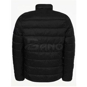 Chaqueta de Plumón para Hombre de Alta Calidad al Mejor Precio, con Cuello Alto, Fabricada en Poliéster, Color Liso, Chaqueta de Invierno en Oferta - Product Image 2