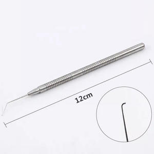 Manipulador de lente de gancho de Iris Kuglen Manual de instrumento oftálmico DE ACERO DE LA CE certificado uso hospitalario METAL MED - Product Image 1