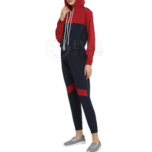 2023 venta al por mayor en blanco personalizar Etiqueta Privada ropa de mujer dolor sólido chándal ligero señoras chándal al aire libre para la venta - Product Image 3