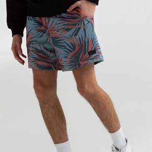 Pantalones cortos estampados de malla de algodón de alta calidad más vendidos, ropa de entrenamiento informal, cintura elástica, correr, gimnasio, uso, patrón sólido, gran oferta - Product Image 3