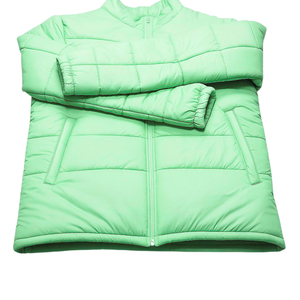 เสื้อแจ็คเก็ตบุใยเบาสำหรับฤดูหนาว มีซิปเต็มตัวและคอตั้ง ระบายอากาศได้ดี เหมาะสำหรับกิจกรรมกลางแจ้ง แจ็คเก็ตผู้ชายสีพื้น - Product Image 4