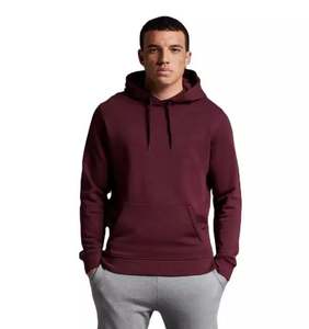 Sweat à capuche oversize en molleton de coton, streetwear, épais, à épaules tombantes, uni, personnalisable, pour hommes - Product Image 5