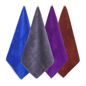 ผ้าเช็ดตัวทำความสะอาดรถยนต์ผ้าคอตตอนเนื้อนุ่มแห้งเร็วผ้าถักโลโก้ตามสั่งอุปกรณ์ตกแต่งรถยนต์คุณภาพ - Product Image 1