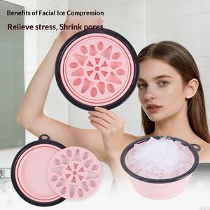 ISSILI - Recipiente Plegable de Silicona para Terapia Facial con Hielo y Compresas Frías, Lavabo para Lavar la Cara - Product Image 4