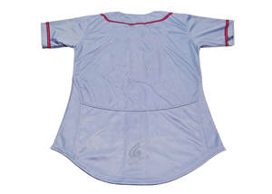 เสื้อเบสบอลกระดุมเต็มเม็ดระบายอากาศได้ดีน้ำหนักเบาสวมใส่สบายโลโก้ออกแบบได้ตามต้องการ - Product Image 3