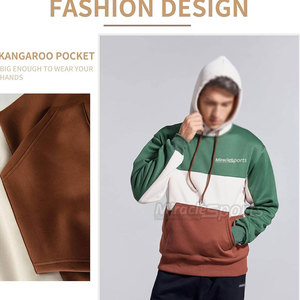 Sudaderas con capucha para hombre recién llegadas Sudaderas con capucha para hombre más vendidas Sudaderas con capucha para hombre de mezcla de algodón básico - Product Image 3
