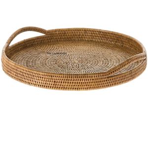 จัดส่งตรงเวลา ถาดเสิร์ฟกลมล่าสุดพร้อมที่จับ ถาดเสิร์ฟอาหาร โรงงาน ขายส่งอุปกรณ์ร้านอาหารและโรงแรม - Product Image 1