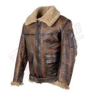 Offre Spéciale décontracté pas cher-Blanked Slim-Fitted fourrure mode nouveau Design hommes vêtements d'extérieur-hommes manteaux en cuir vestes - Product Image 4