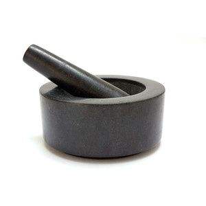 Mortero y Maja de mármol blanco de gran oferta, molinillo de forma redonda con MAJA para utensilios de cocina, proveedor mayorista - Product Image 6