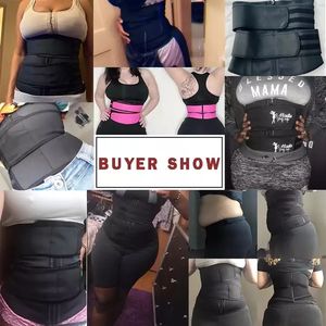 PROMO HEKSIN Sabuk Pelangsing Perut Wanita dengan Logo Kustom, Resleting Depan, Bahan Lateks - Product Image 2