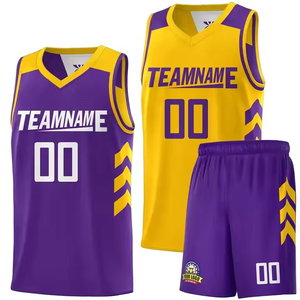 Beste Qualität Sublimationsdruck Atmungsaktive Basketball-Uniform OEM Individuelles Logo Trikot mit Benutzerdefinierten Farben & Größen - Product Image 5