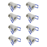 Ensemble de spots encastrés LED 12x3W 12V Mini 28mm Dimmable Milano IP65 Étanche pour jardin, maison et salon Complet