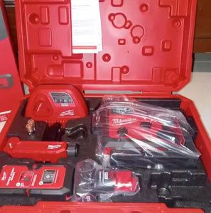 NUEVO Nivel Láser Industrial de 12 Voltios de Litio-Ion Inalámbrico de 125 pies Verde 360 de 3 Planos con Garantía de 3 Años, Rango de 0.05-100M, IP67 - Product Image 1