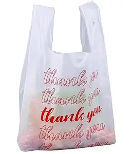 Cheap price Plastic bags packaging products shopping bag plastic t shirt bag