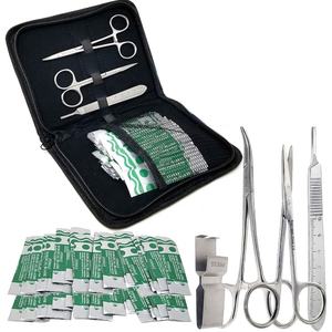 Kit de Herramientas de Corte con Cuchillas Quirúrgicas de Acero Inoxidable con Estuche con Cierre para Manualidades, Dermaplaning y Uso en Laboratorio, Hecho en Pakistán - Product Image 1