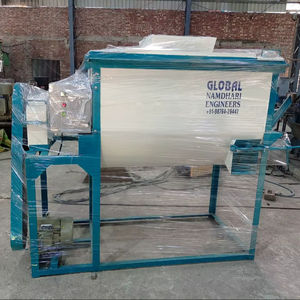 Nuevo mezclador monofásico de cinta de triple rodillo de alta velocidad mezclador de polvo de acero al carbono con triple alimentación - Product Image 1